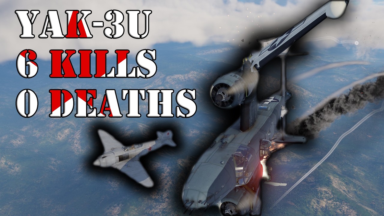 How I became an ace in the Yak-3U  -  Warthunder Air Simulator Battles