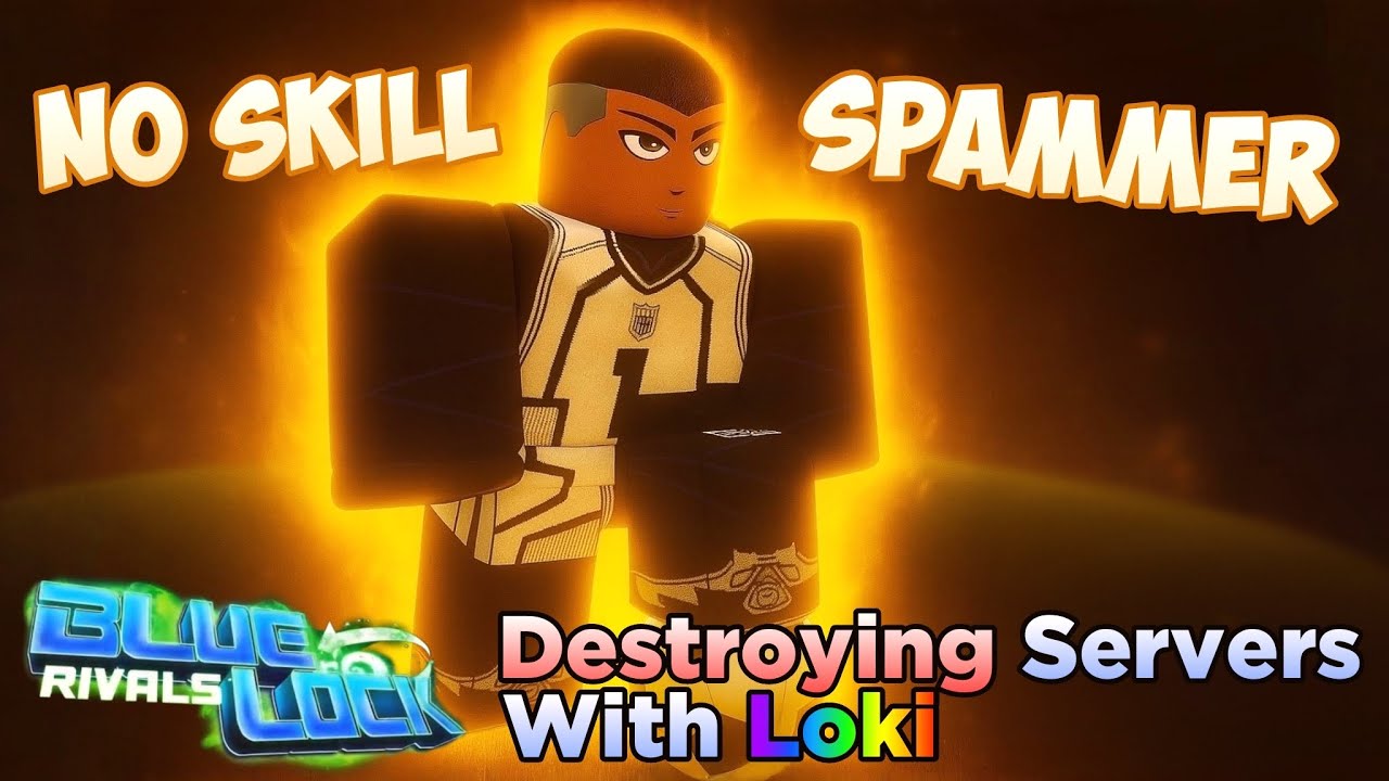I became Loki and Destroyed Public Servers in Blue Lock Rivals.