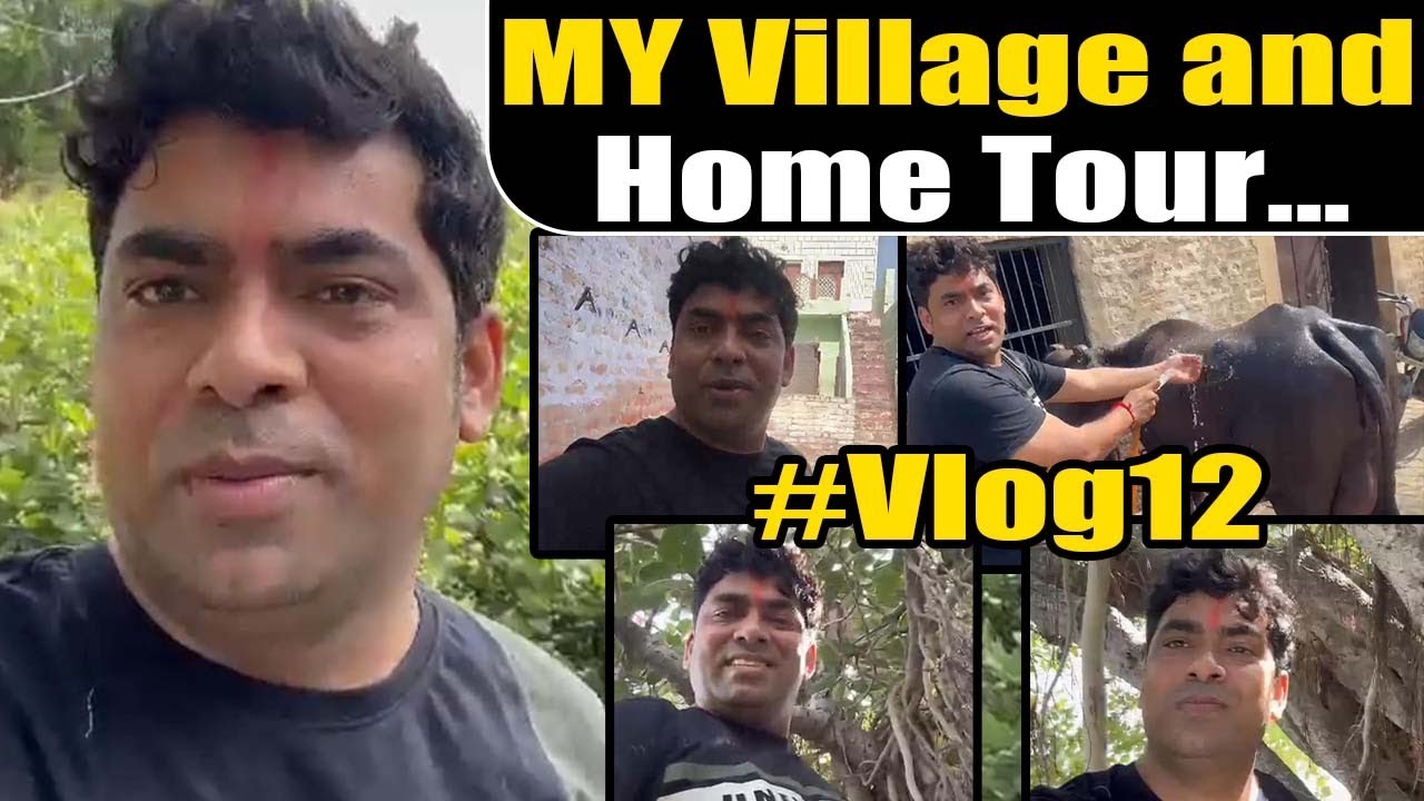 My Village and Village Home Tour #VillageLife #Volg12