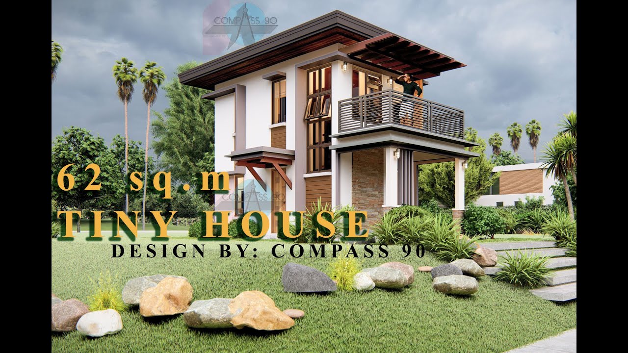 Two Storey Small House Design Ideas (3x6 Meters)