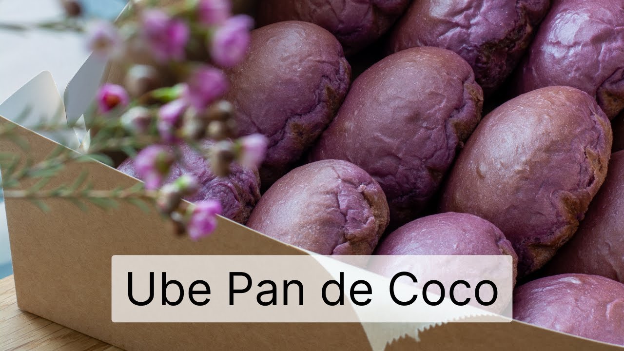 Ube Pan de Coco | Brioche Bread | Pasilip Video