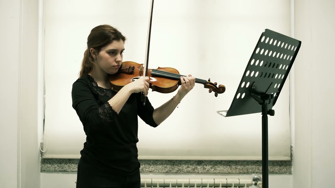 Da Costa de Sousa Cintia W A MOZART   Violin Concerti Nr 3   1st Movement 3 22 Minutes Short Version