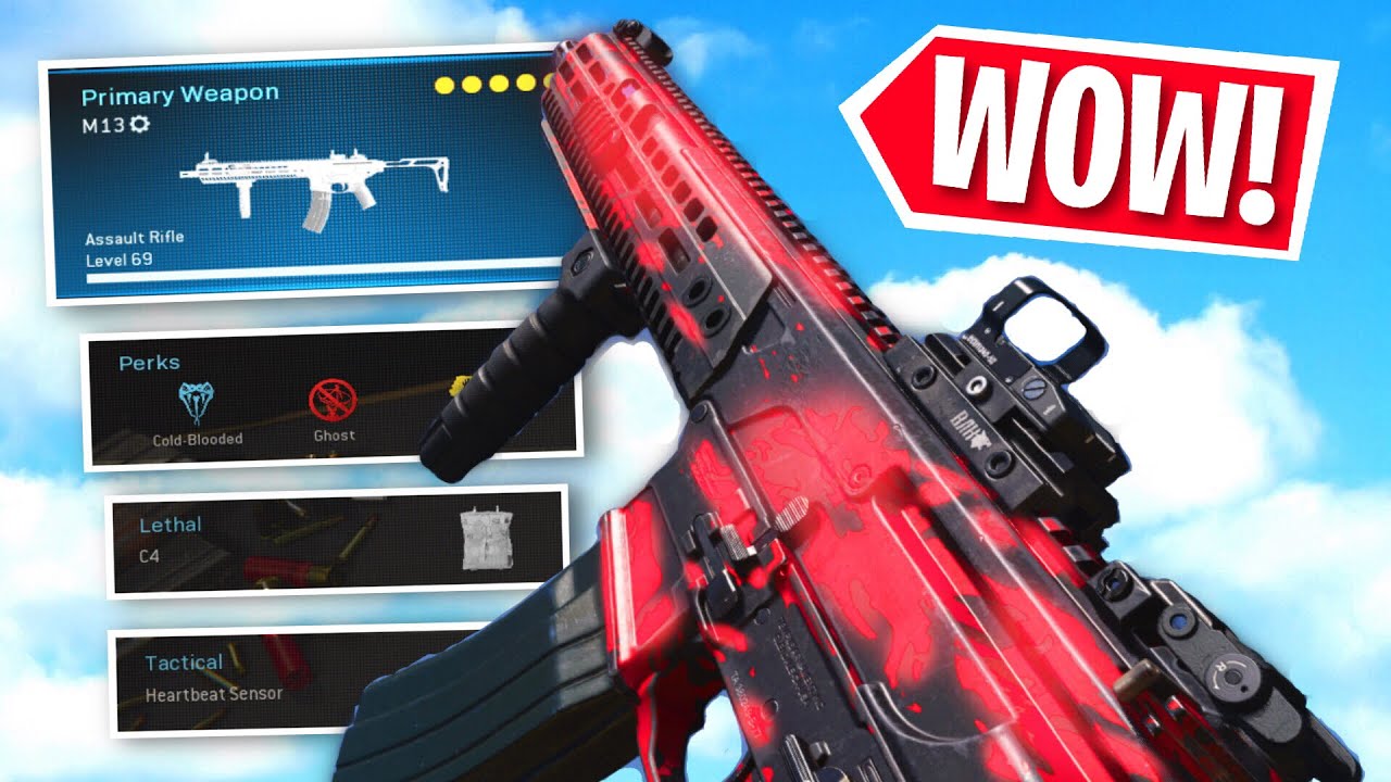 YOU NEED THIS M13 CLASS SETUP in WARZONE! BEST M13 CLASS SETUP in WARZONE! (WARZONE M13 LOADOUT)