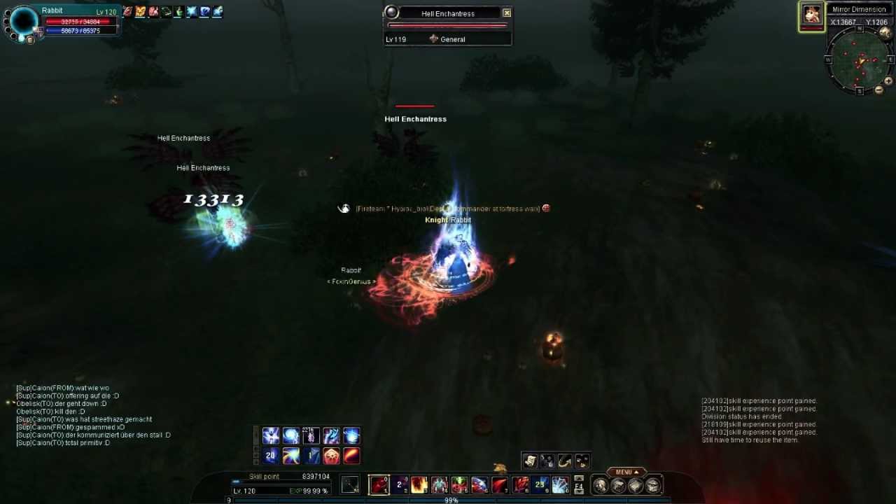 Silkroad Warlock/Cleric Grind Lv120