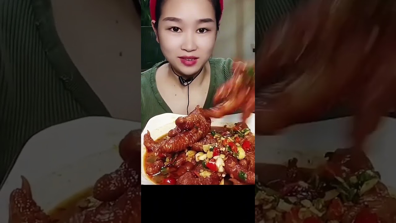 Yummy Spicy Food Mukbang | Tasty Pickled Lime Chicken Soup Cozy Countryside Mukbang#asmr #foodie