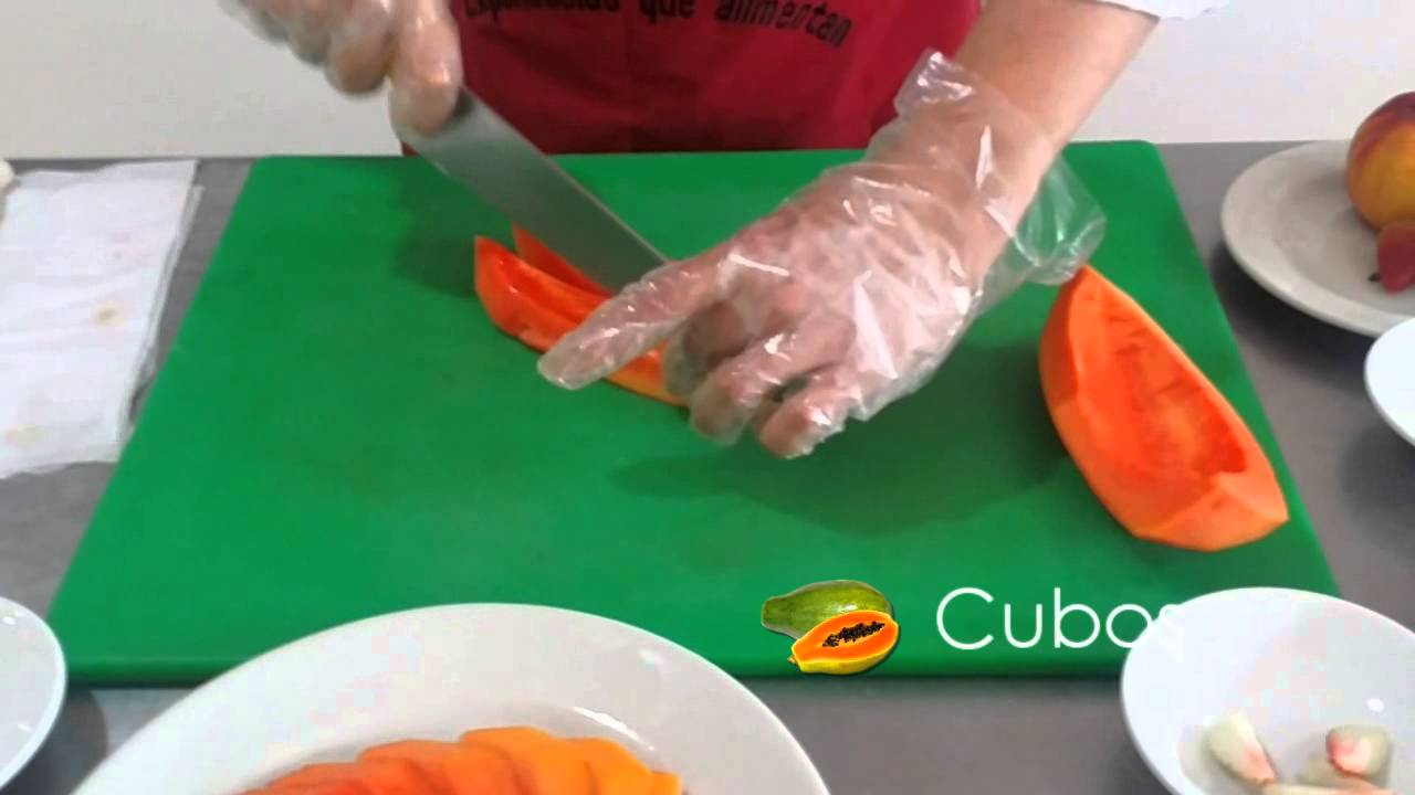 Técnicas Y Cortes - PAPAYA   MELON