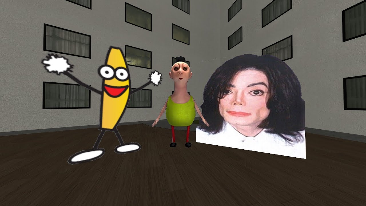 Banana, Hamood Habibi, Michael Jackson [nextbot garry's mod]