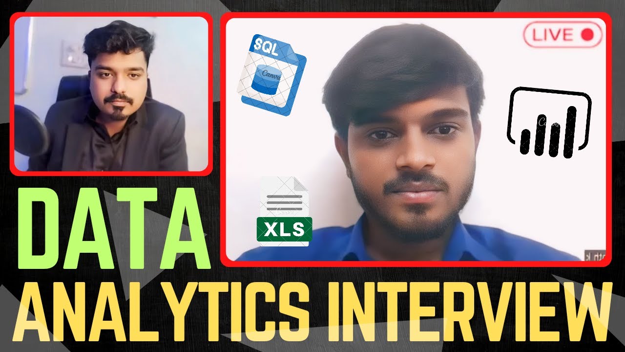 Best Data Analyst live Mock Interview | SQL | Data Analytics | Data Science - Must Watch 2024 !
