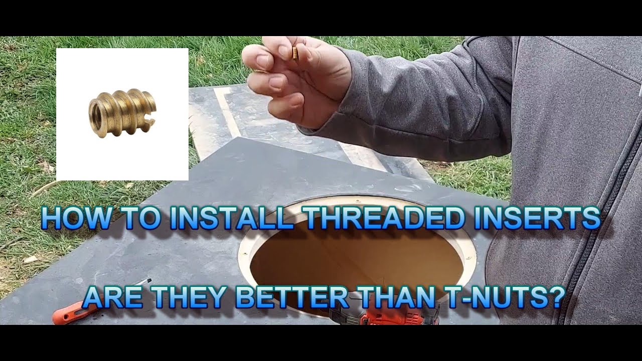 HOW TO INSTALL WOOD THREADED INSERTS