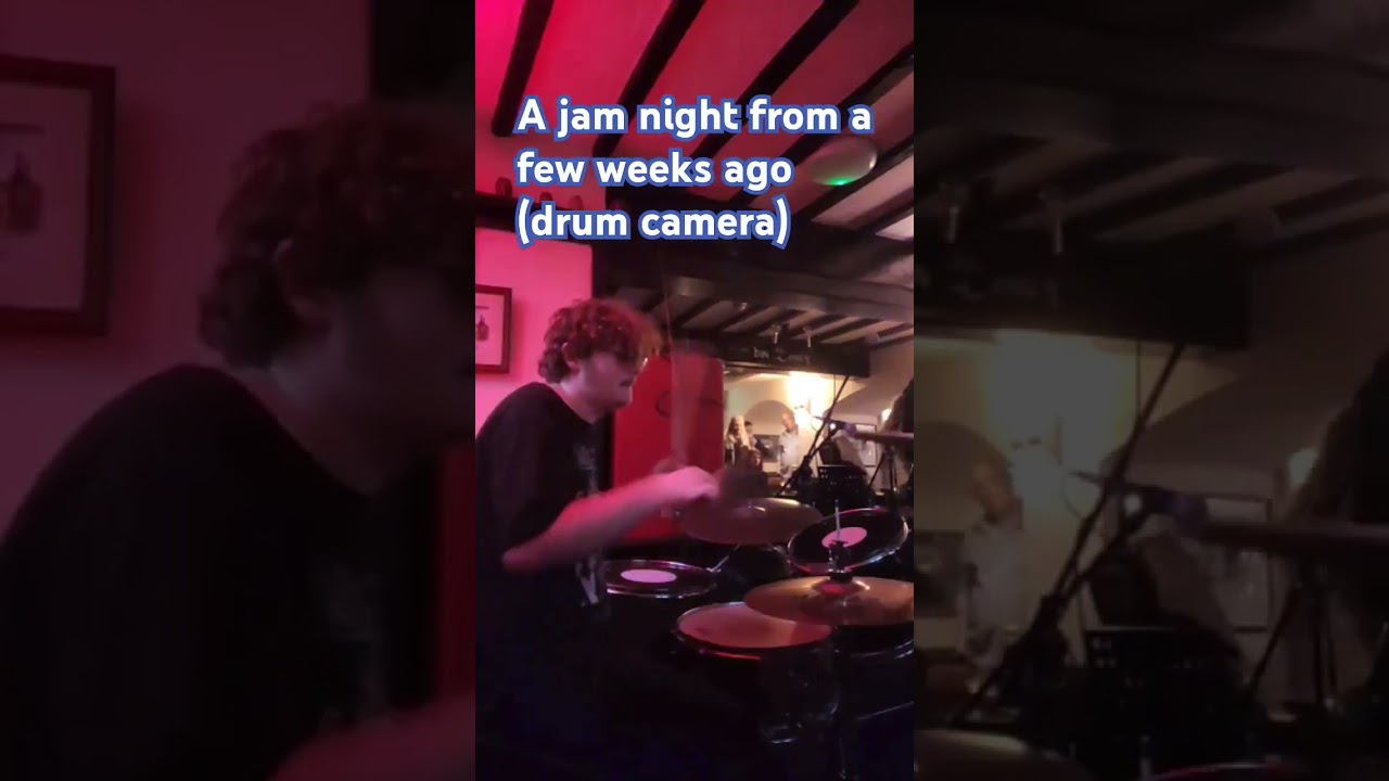 Jam night #jamnight #performance #music #musician #bassguitaranddrums #drummer #guitarist #bassist