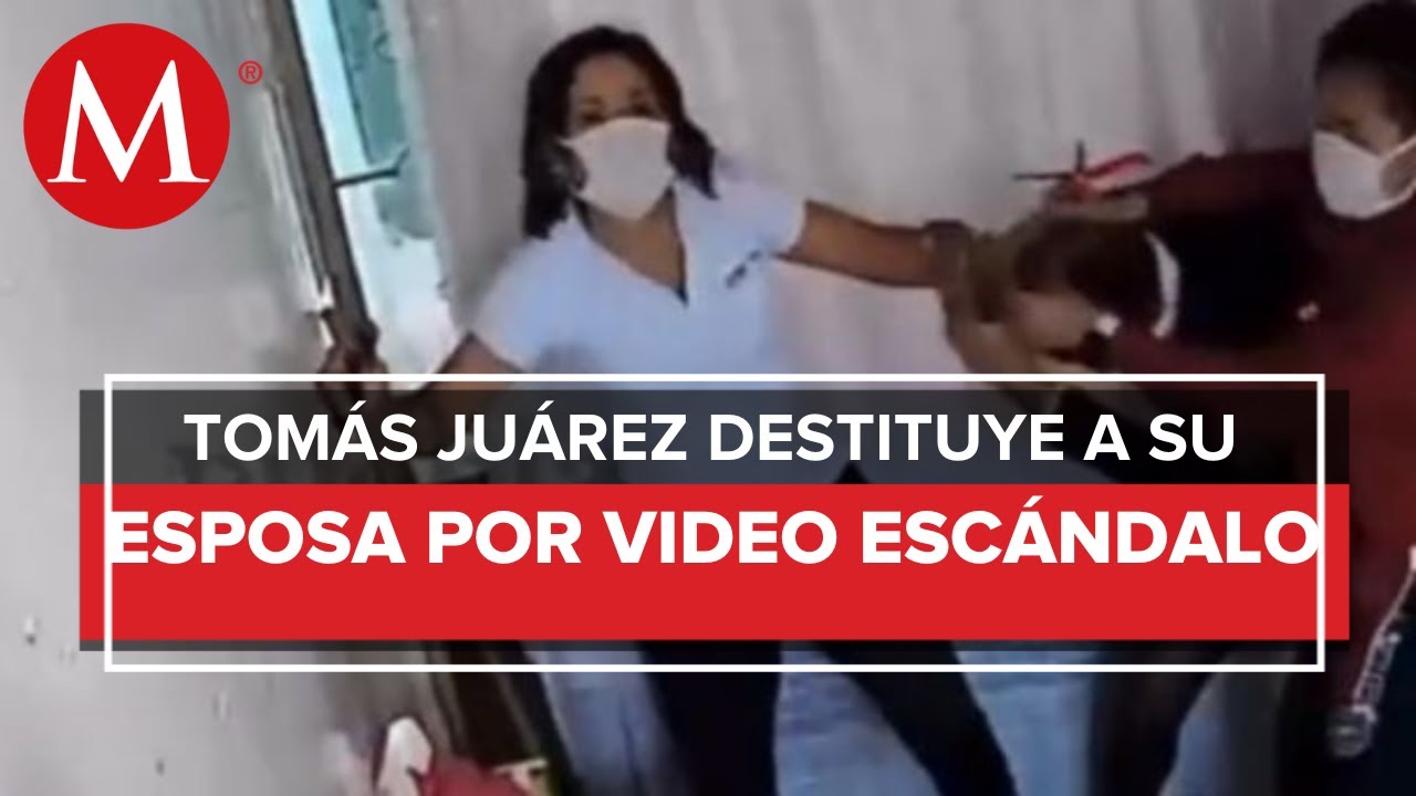 Presidente de San Pablo del Monte destituye a su esposa del DIF y se dice apenado tras video viral