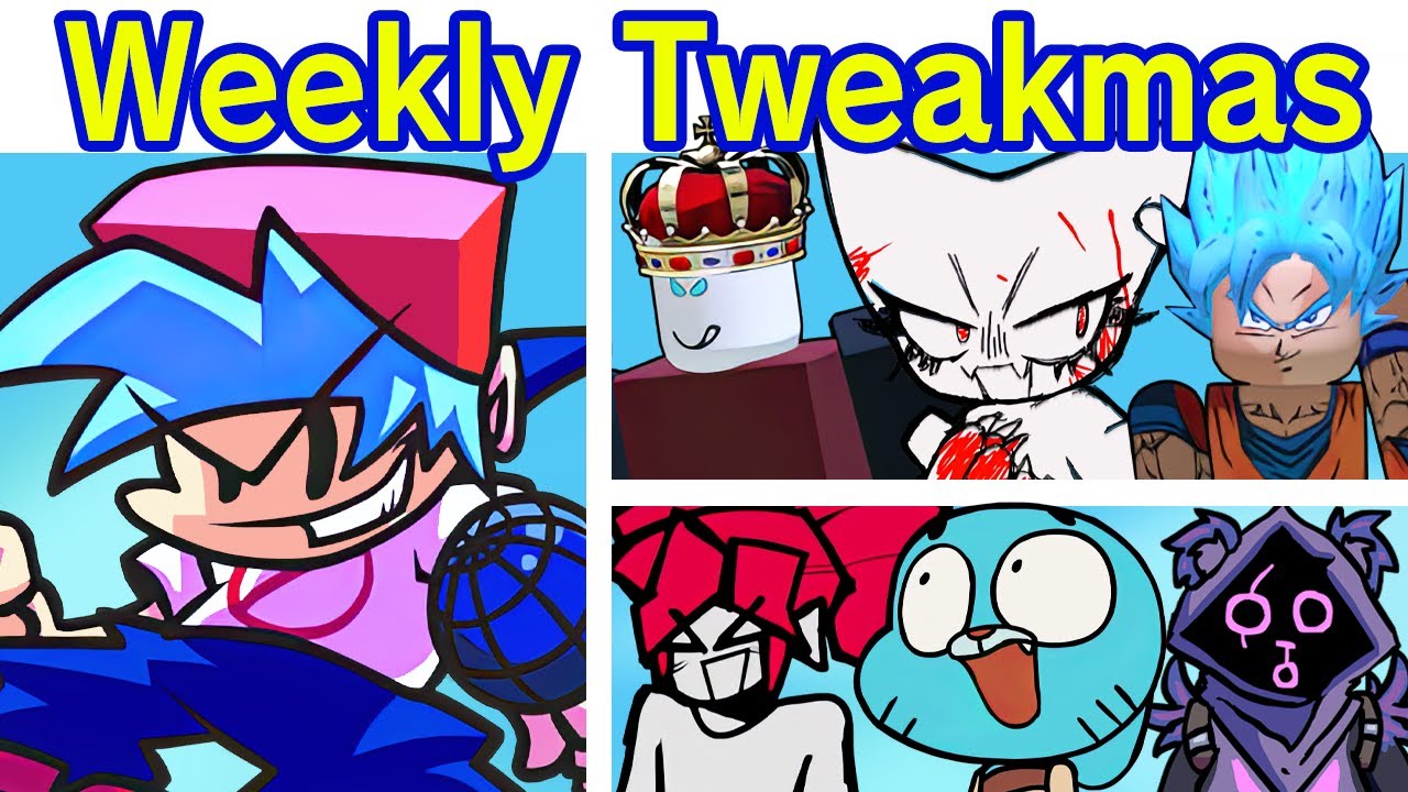 FNF Weekly: Tweakmas FULL MOD | ROBLOX: Block Tales, Kasane Teto & More