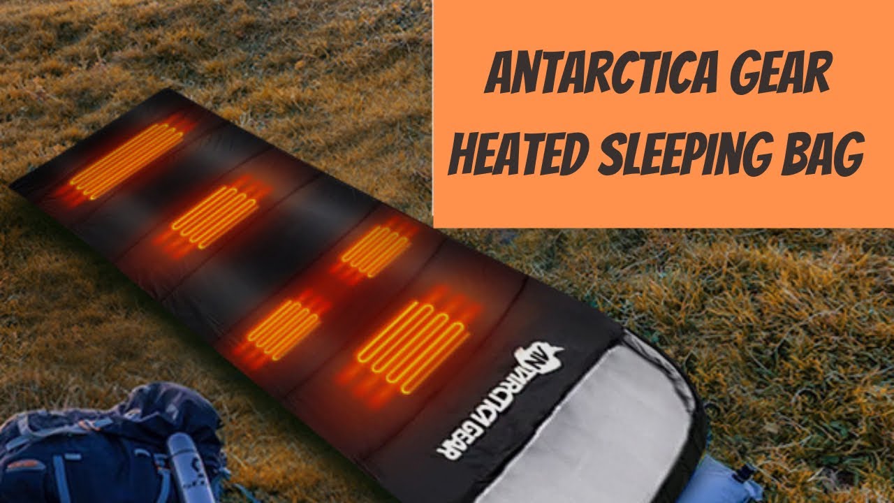 Спальный мешок с подогревом от Antarctica Gear
