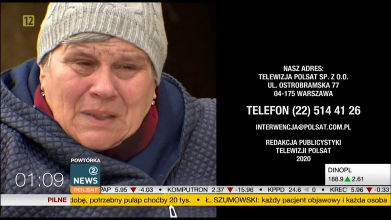 Polsat News 2 HD - Zakończenie programu/przerwa techniczna 24.04.2020 + wpadka
