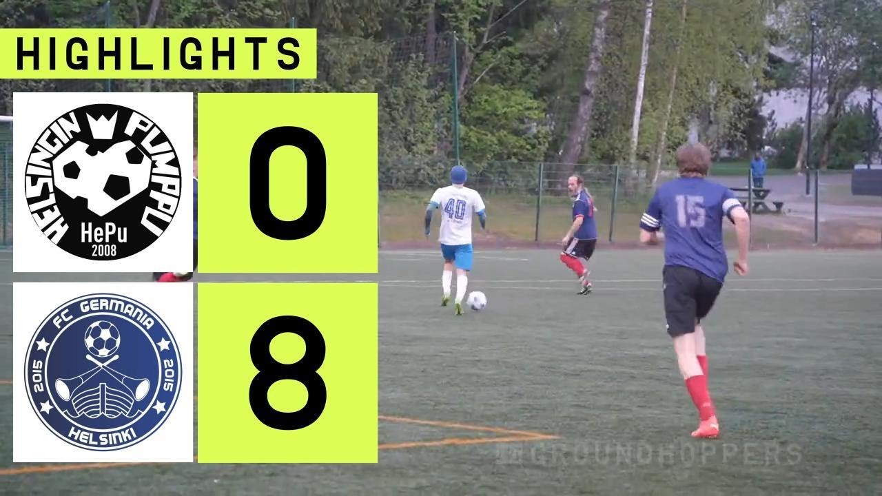 [Miesten Vitonen] Helsingin Pumppu vs FC Germania Helsinki | All goals