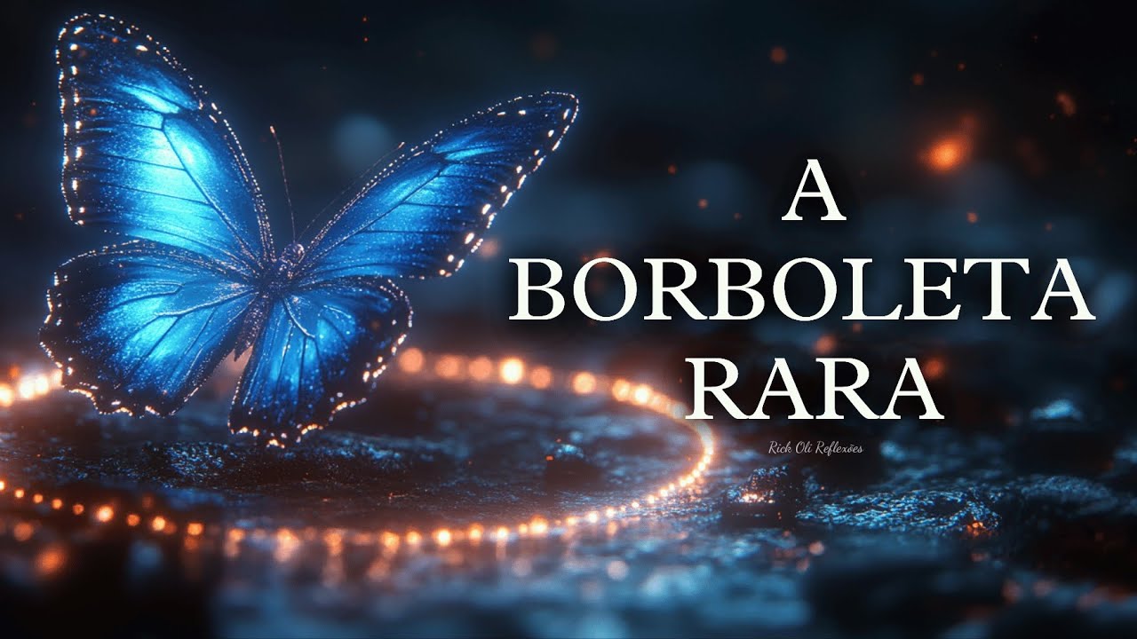 A BORBOLETA RARA | Uma linda reflexão de Vida