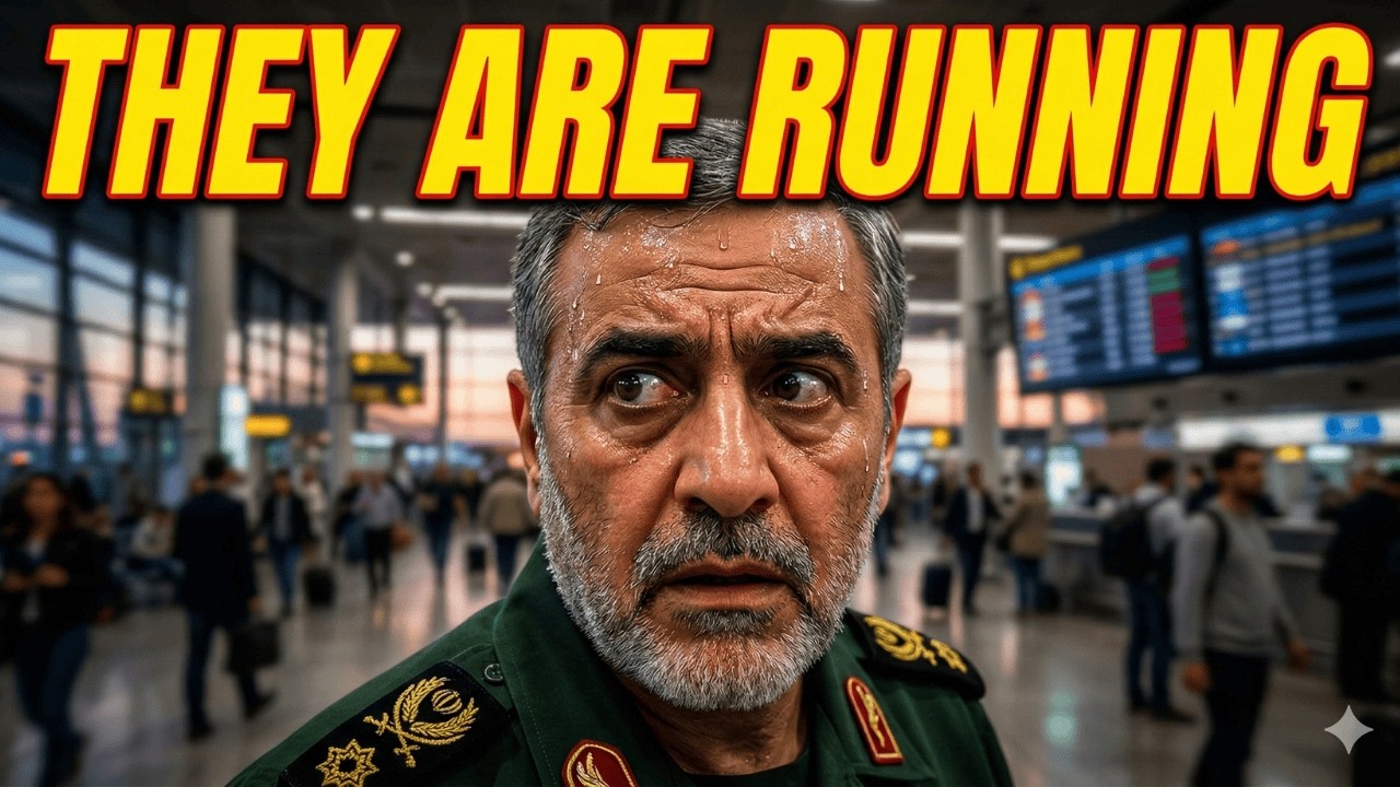 IRGC COLLAPSE: Commanders Fleeing in Women's Clothes?