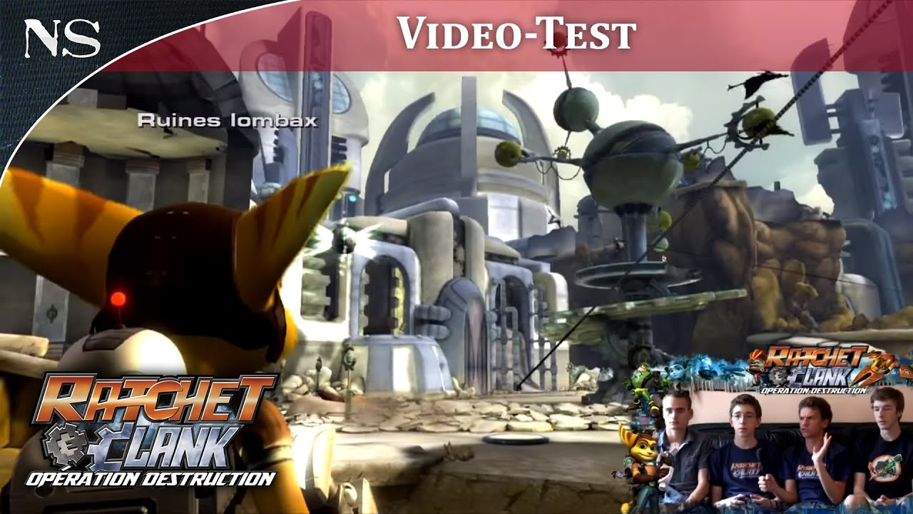 Ratchet & Clank : Opération Destruction | Vidéo-Test PS3 (NAYSHOW)