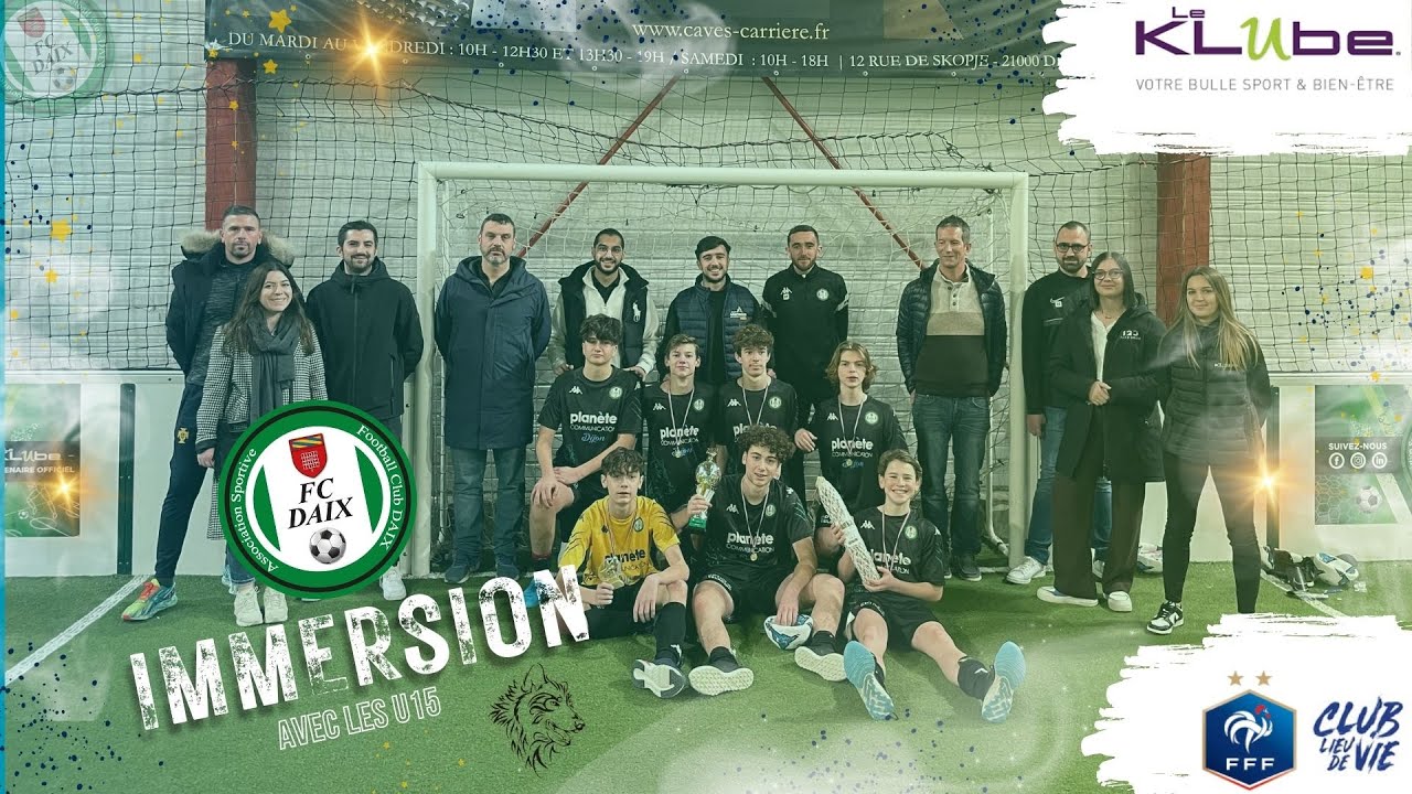 Ep°5 : En immersion avec notre catégorie U15 | FC DAIX