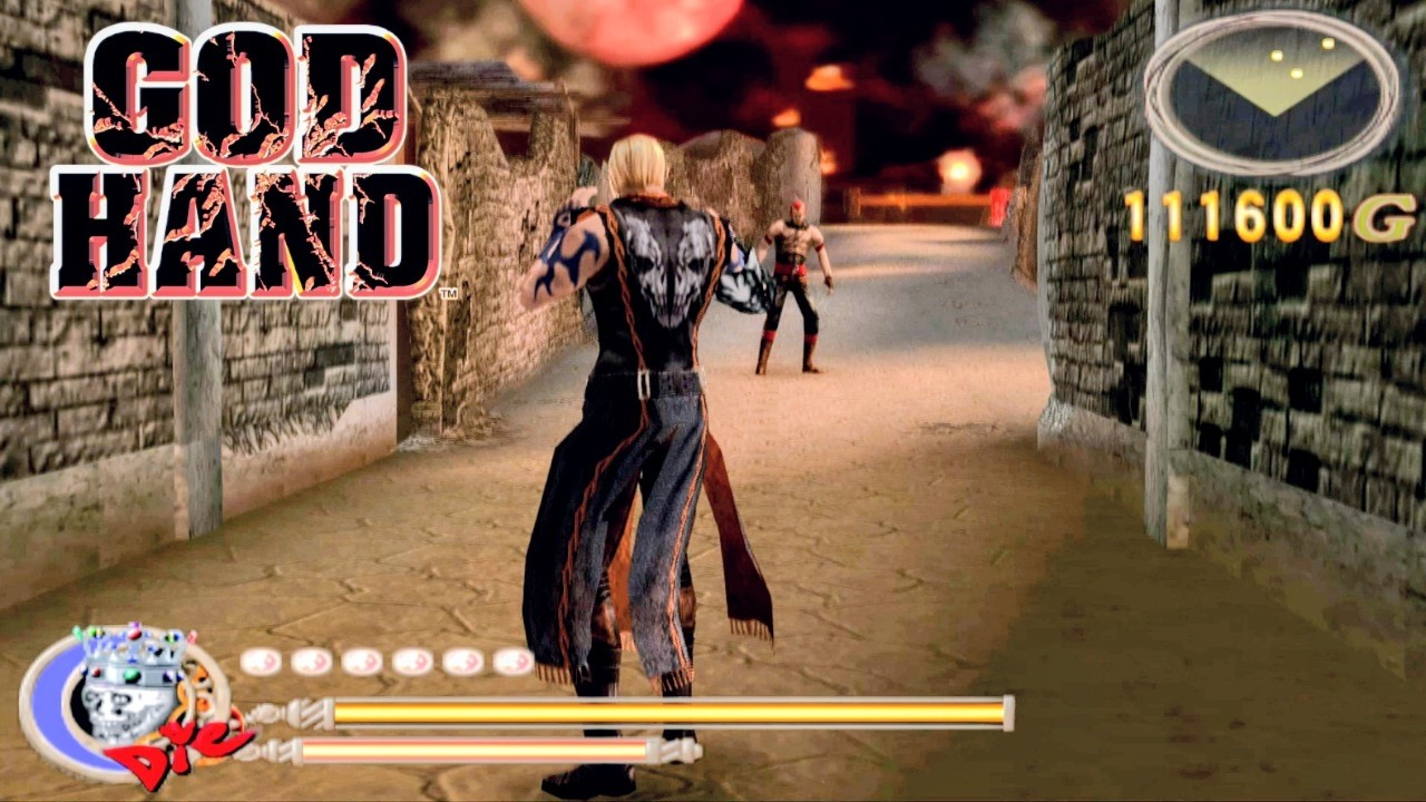 God Hand True Azel Hard Gameplay Stage 2