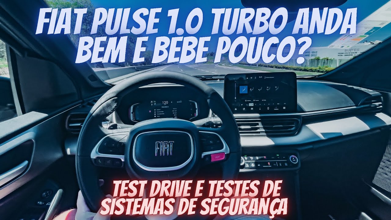 TEST DRIVE FIAT PULSE IMPETUS TF200 2022 - O 1.0 TURBO COM CVT É BOM MESMO?