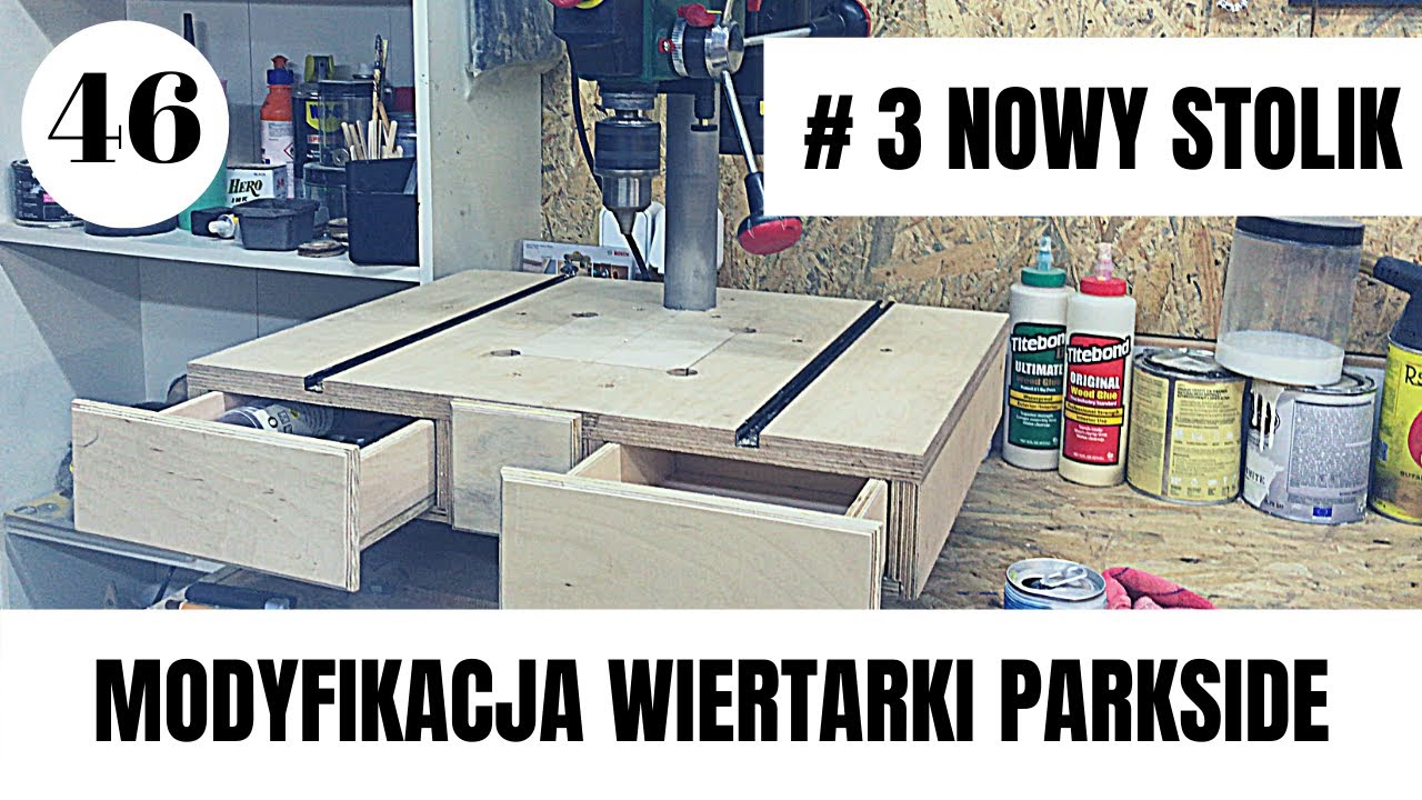 WIERTARKA STOŁOWA PARKSIDE / #3 NOWY STOLIK