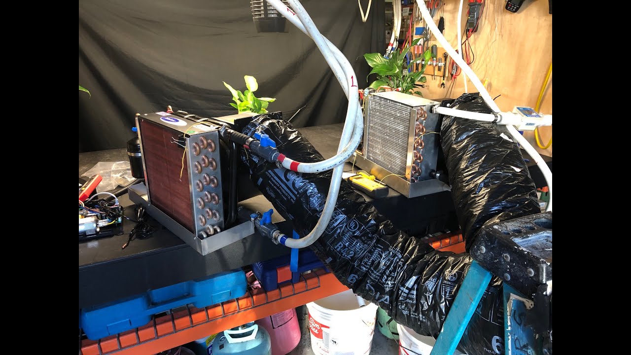 Mabru Power Systems Marine Reverse Cycle Self Contained Air Conditioner vs Competitor's Unit