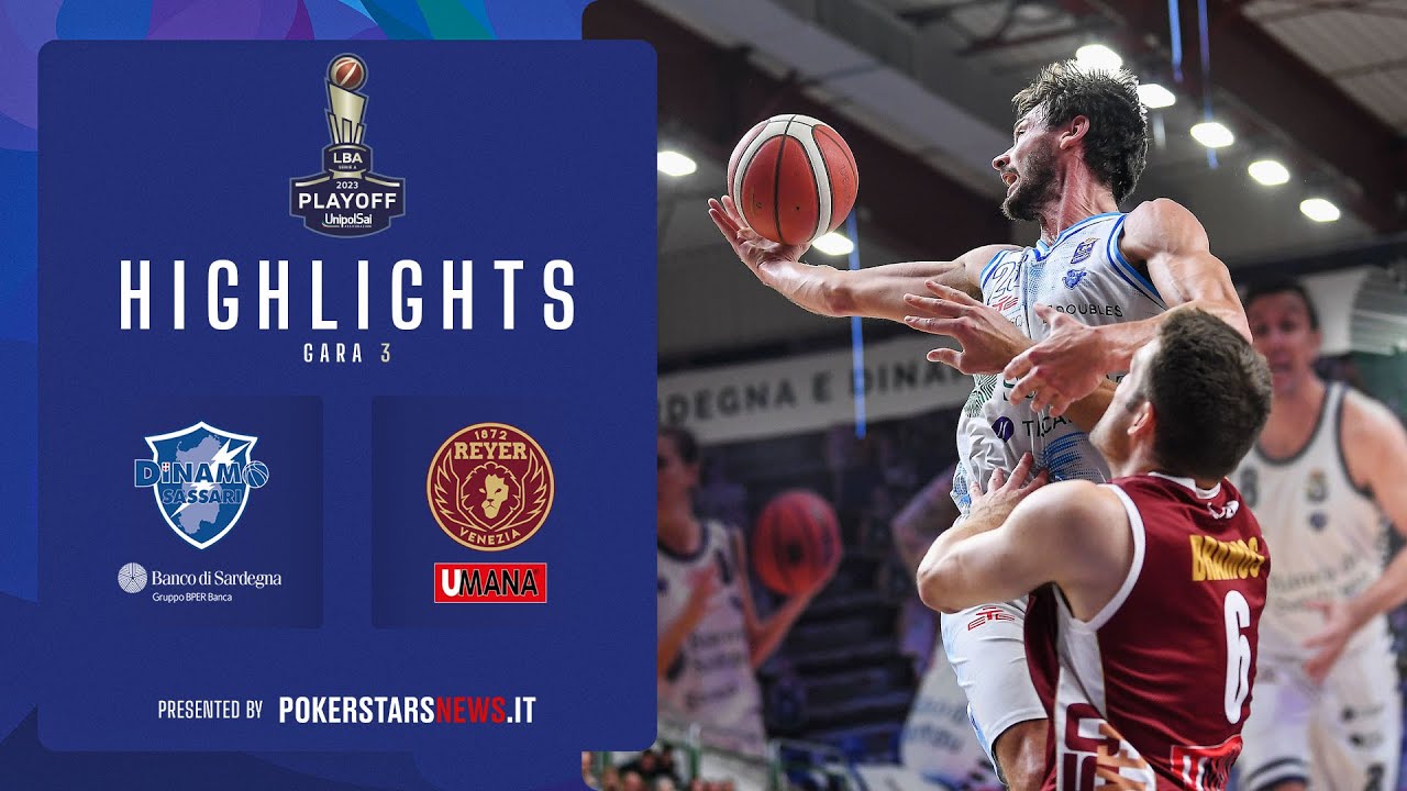 Banco di Sardegna Sassari - Umana Reyer Venezia | Quarti di Finale UnipolSai 2022/23 - Gara 3