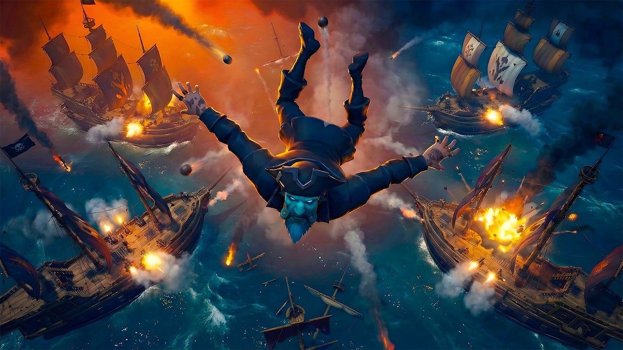 J'affronte 5 GALIONS en SLOOP sur Sea of Thieves