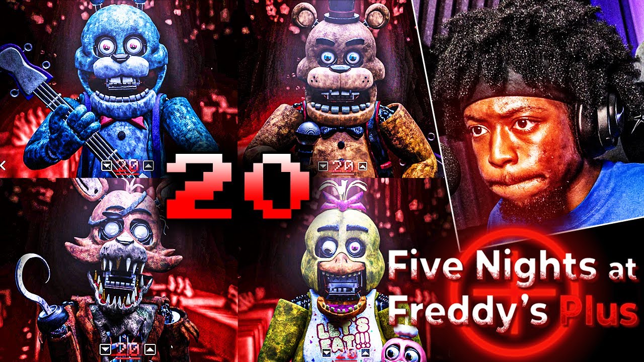 FNAF PLUS 20/20/20/20 MODE BROKE ME
