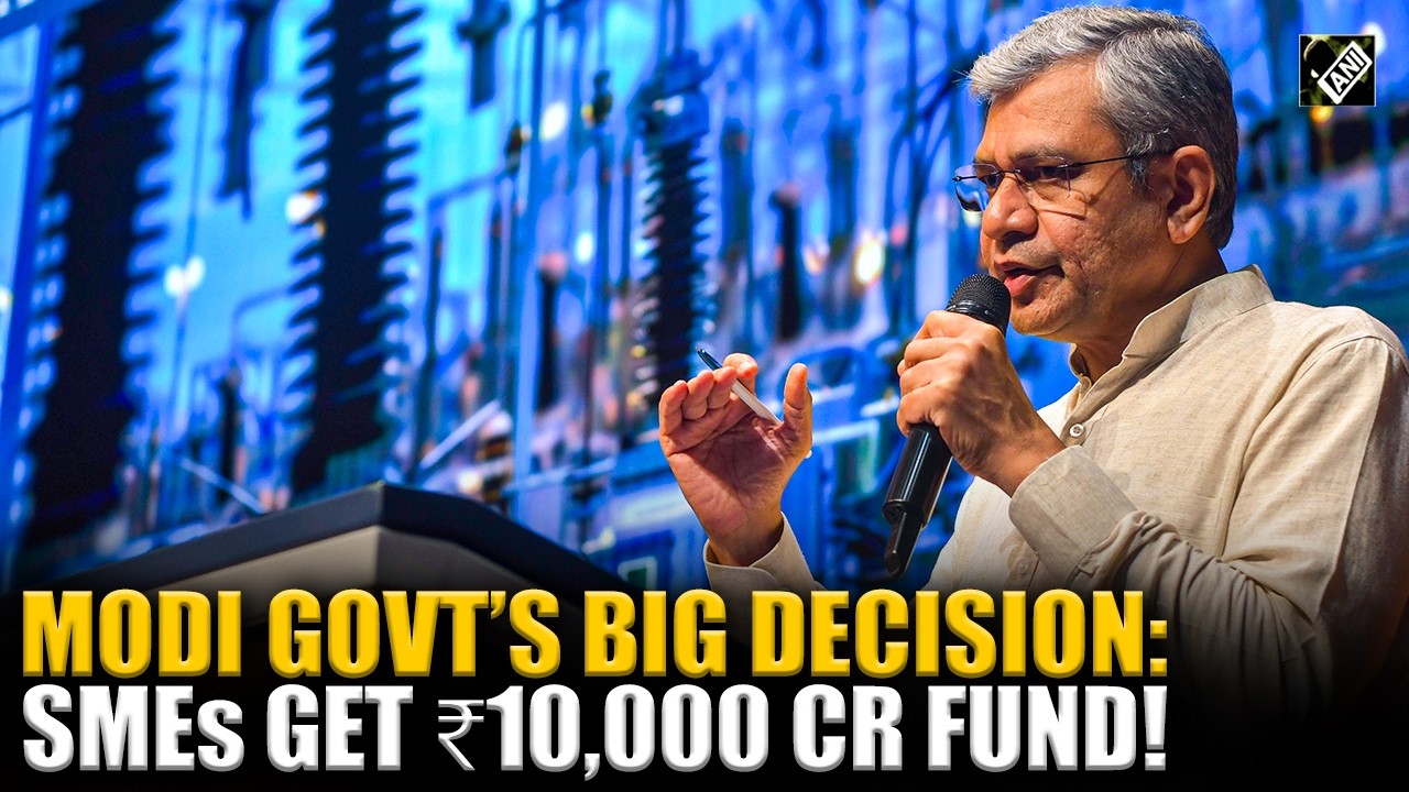 Modi Govt&rsquo;s Big Decision! Union Cabinet Approves Rs 10,000 Cr SME Growth Fund