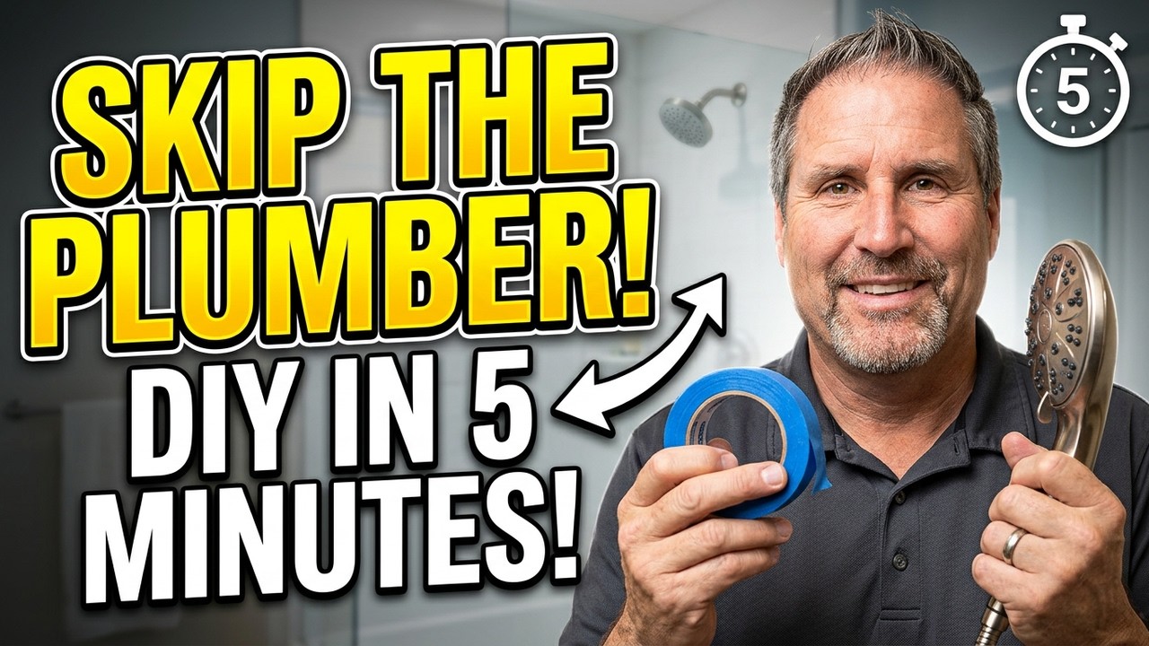 DIY: Shower Head Replacement | 5 minutes or Less! Remove & Install