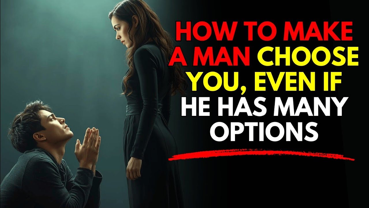 How to Make a Man Choose You, Even If He Has Many Options
