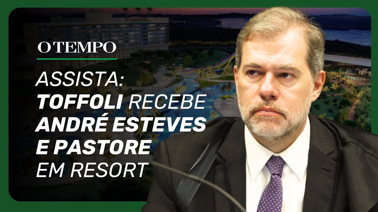 MINISTRO DIAS TOFFOLI recebe Andr&eacute; Esteves e Pastore em RESORT
