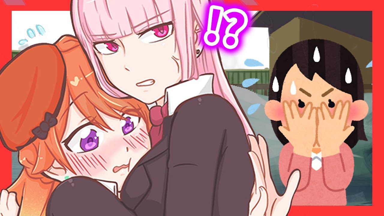 Calli and Kiara does 𝙒𝙊𝙊𝙃𝙊𝙊 but someone is watching...【Takanashi Kiara / HololiveEN】