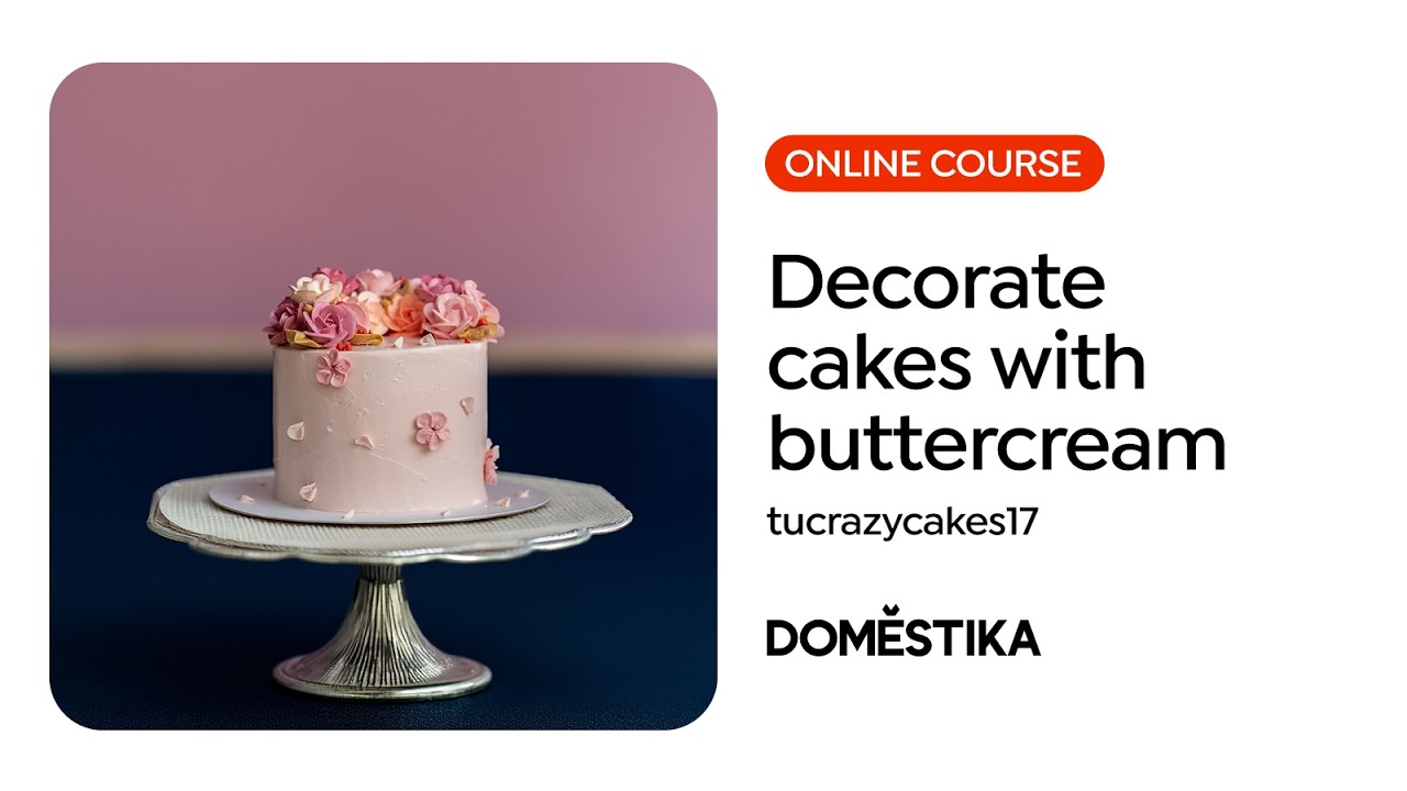 Introducción a los pasteles decorados con buttercream