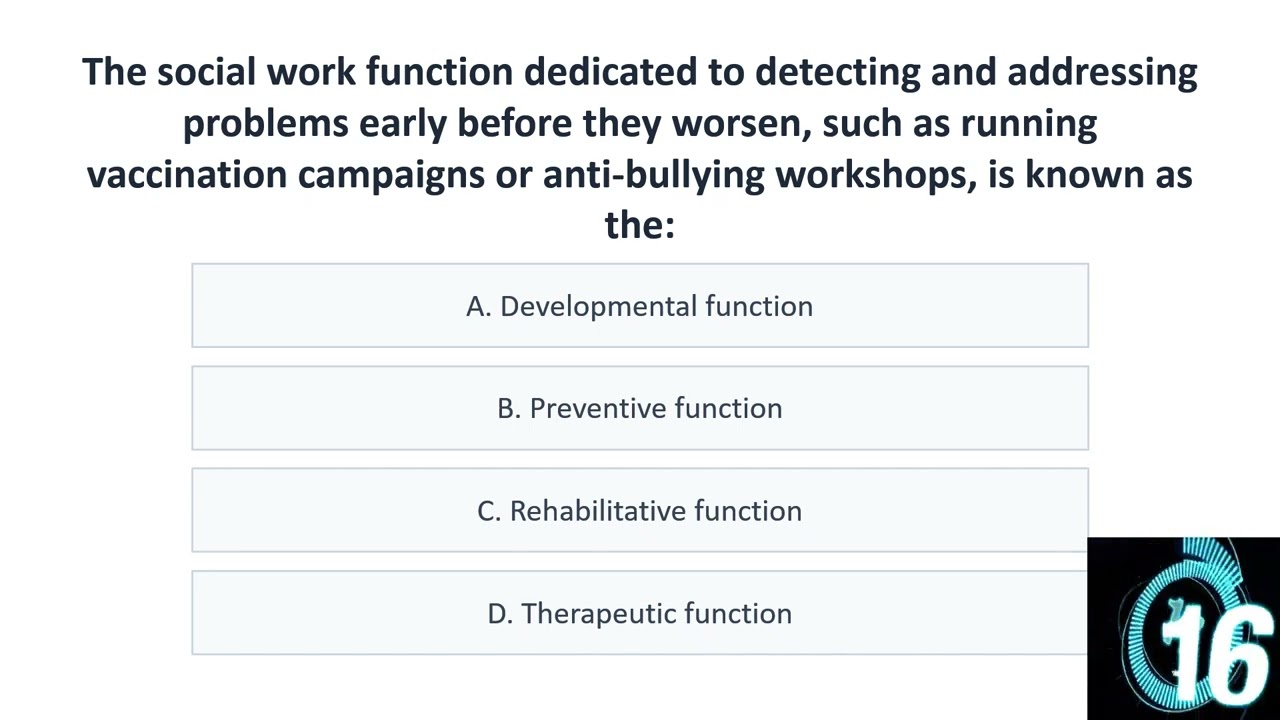 Professionals and Practitioners in Social Work QUIZ