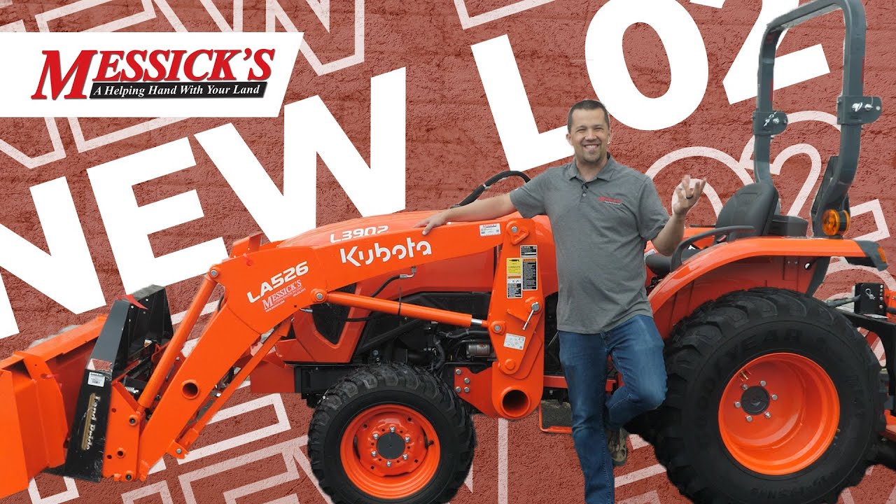 🆕Обзор и обновления новой серии Kubota L3302 \ L3902