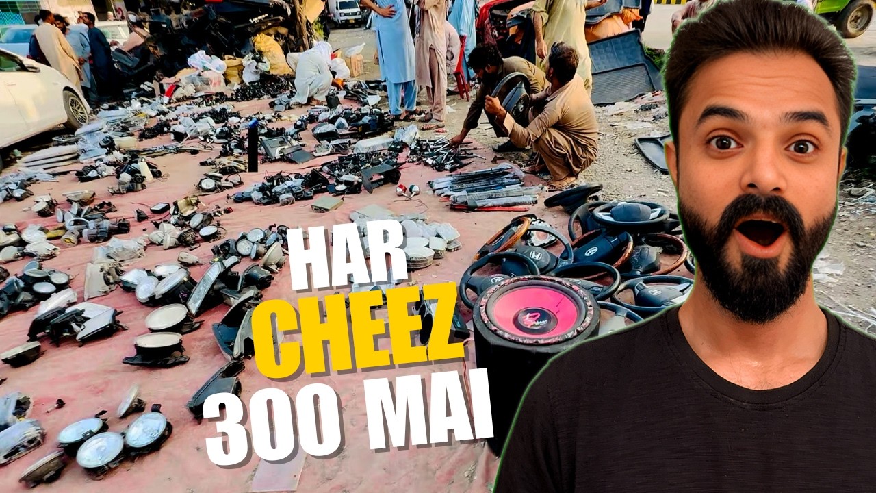 Kacha Stop Bazar – PRADO Ka Engine Ya Mehran Ka Bonnet, Sab Mil Raha Hai