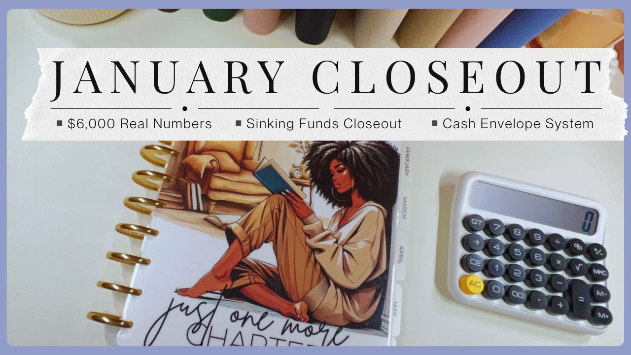 JANUARY MONTHLY REVIEW | Finalizing Sinking Funds & Debt Allocation | Real Numbers