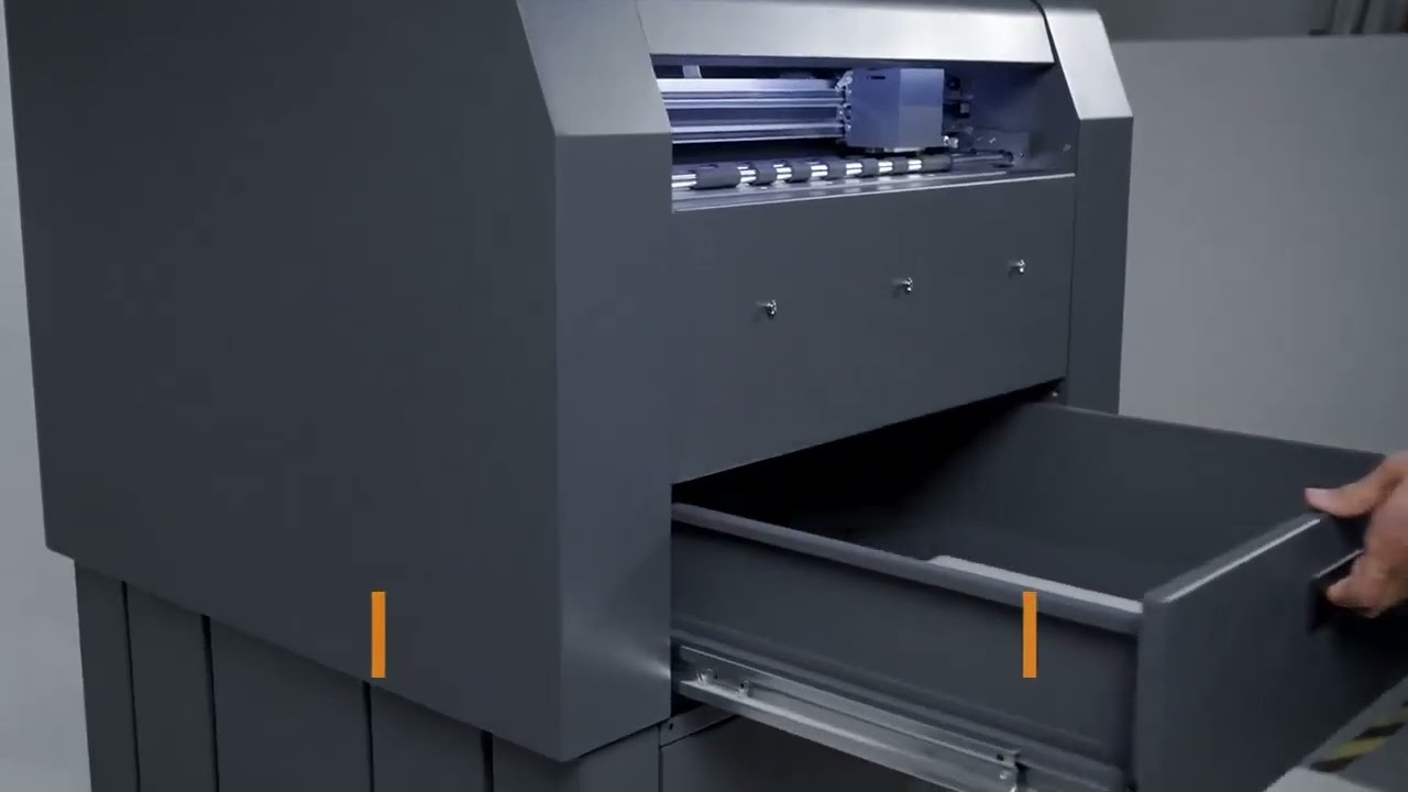 A3 Automatic Vacuum Absorption Die Cutter with Camera Contour Cutting Machine & Wheel Creasing Tool