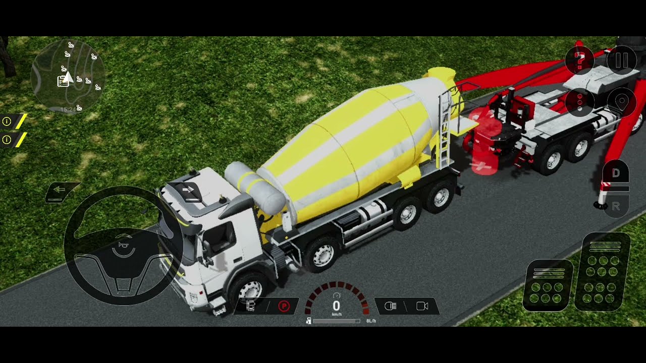 Heavy Mechines&Construction(cement truck）水泥車灌漿