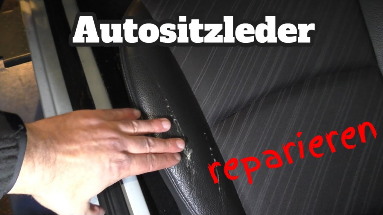 Autositzleder reparieren