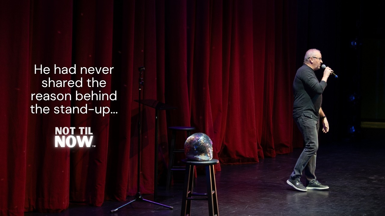 Sharing the deeper reason behind the comedy | Mike Betts at Not Til Now