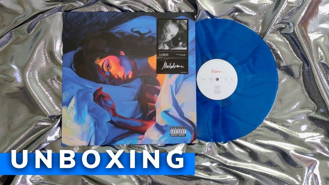 LORDE  - Melodrama Deluxe (Royal Blue Vinyl) | UNBOXING
