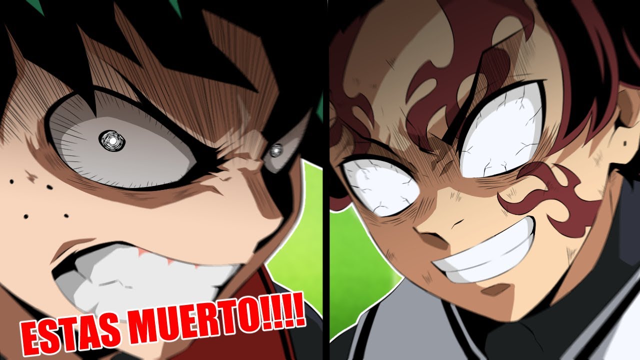 MHA VS DEMON SLAYER!!!  BLUELOCK ACADEMIA PARTE 1-4 ESPAÑOL LATINO