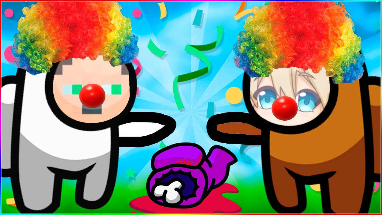 CLOWN FIESTA WIN! | Among Us Dansk