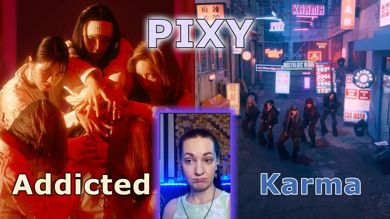 Группа с магическим вайбом🧚‍♀|| PIXY - Addicted, Karma Reaction