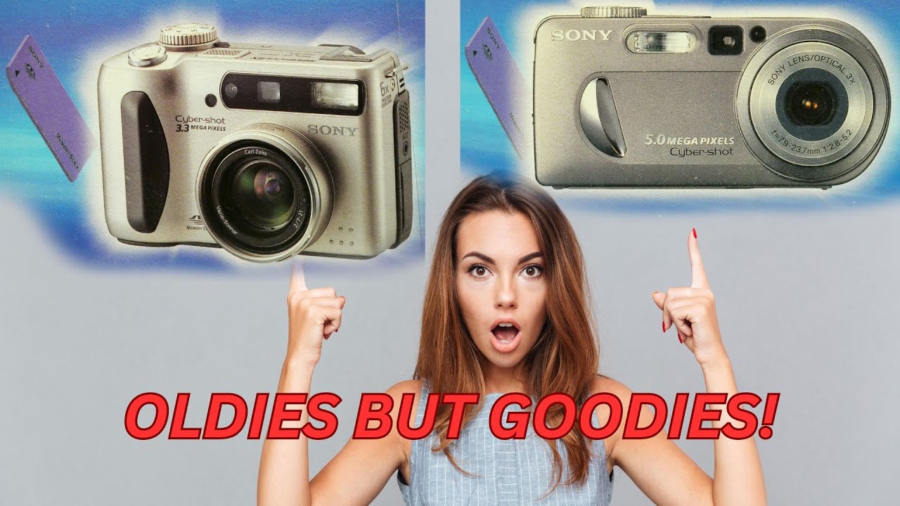 Обзоры винтажных цифровых камер Sony! DSC-S75 и DSC-P10