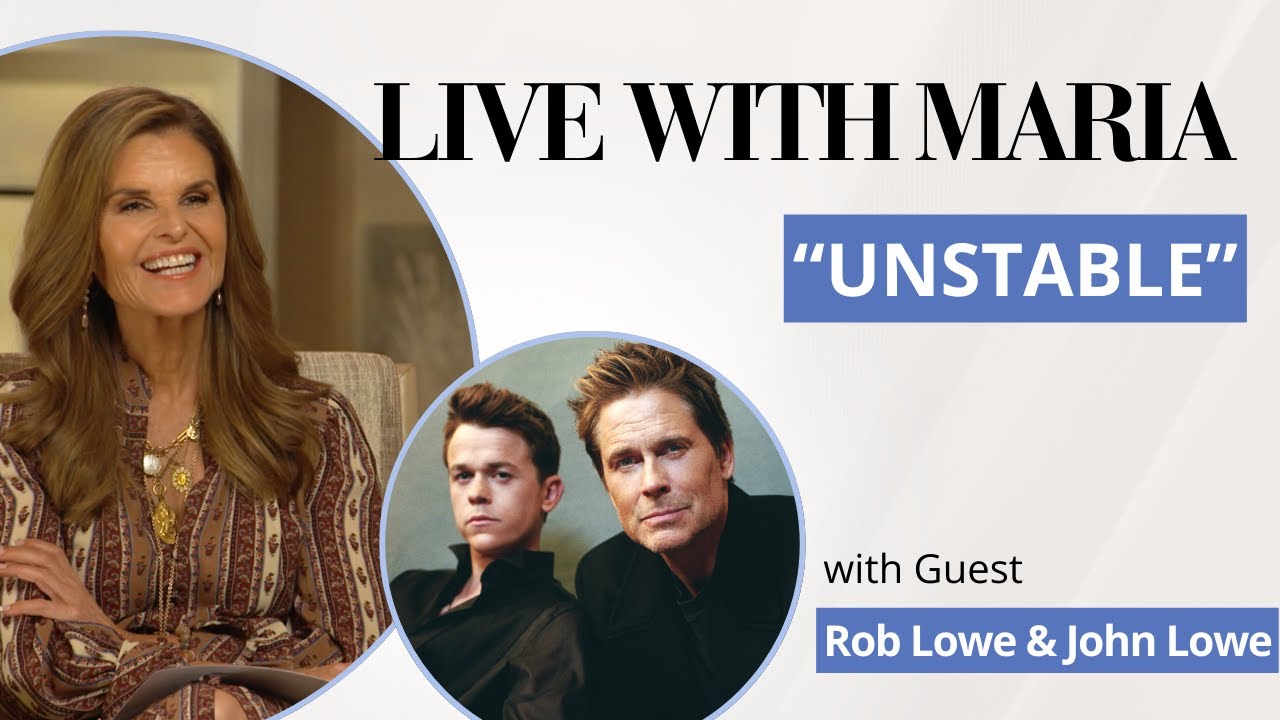 Rob Lowe and Son John Lowe Joins Maria to Talk about Their New Netflix Show 